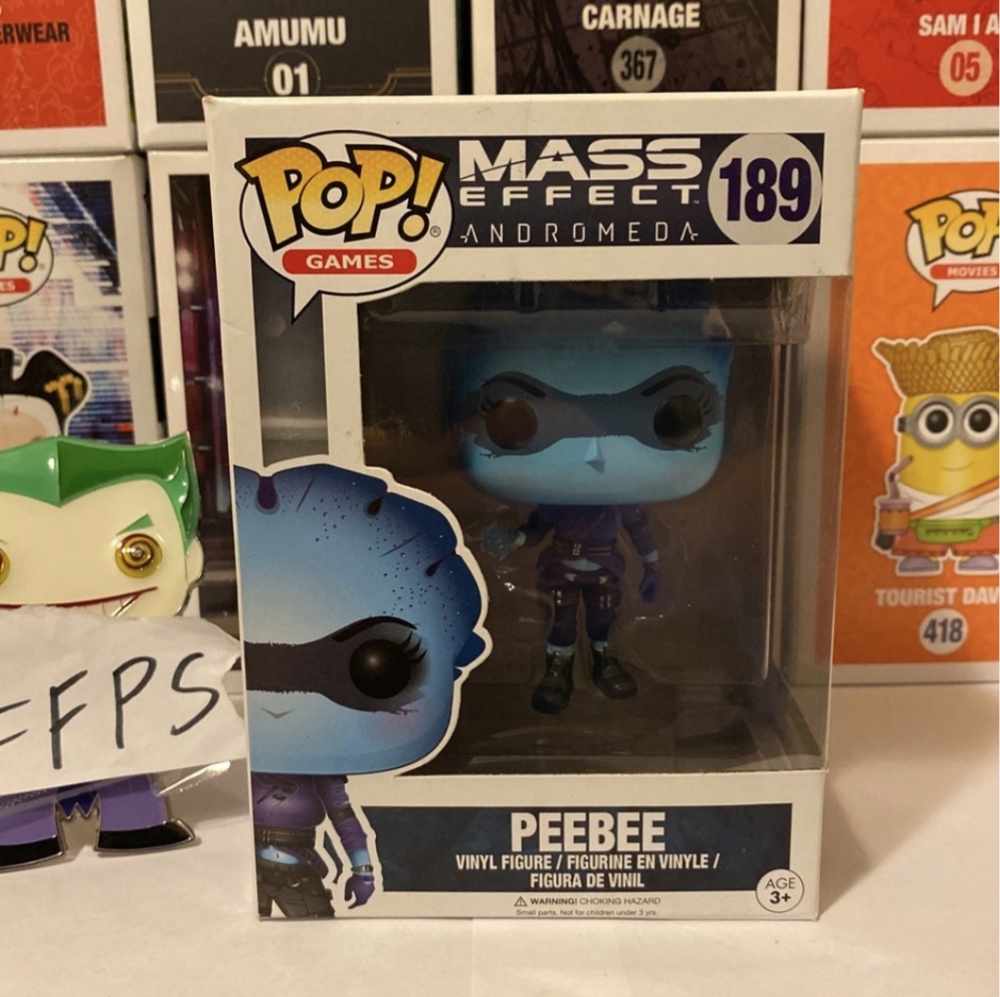 NIB Mass effect peebee funko pop #189